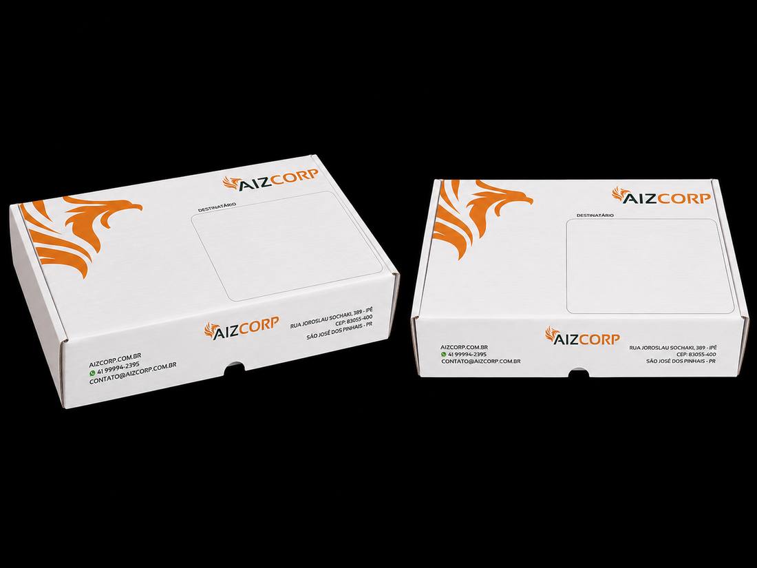 Caixa acoplada personalizada — AIZ Corp