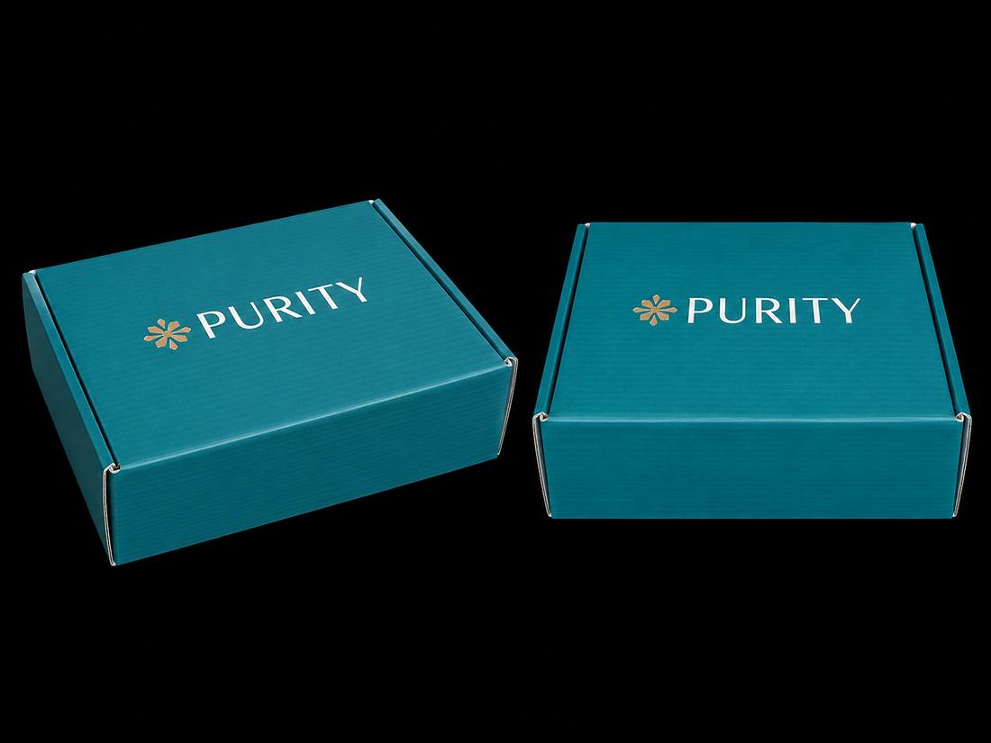 Caixa acoplada personalizada — Purity