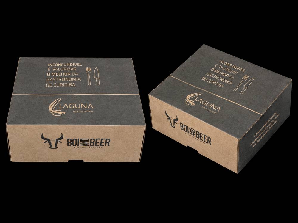 Caixa delivery — Boi and Beer