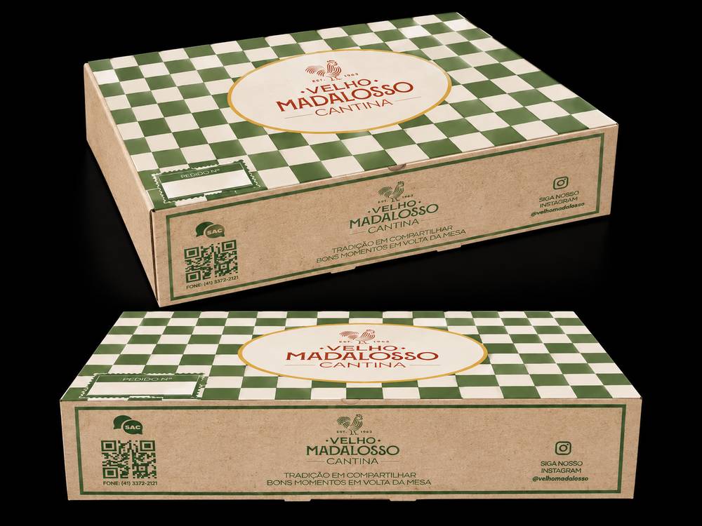 Caixa delivery grande — Madalosso